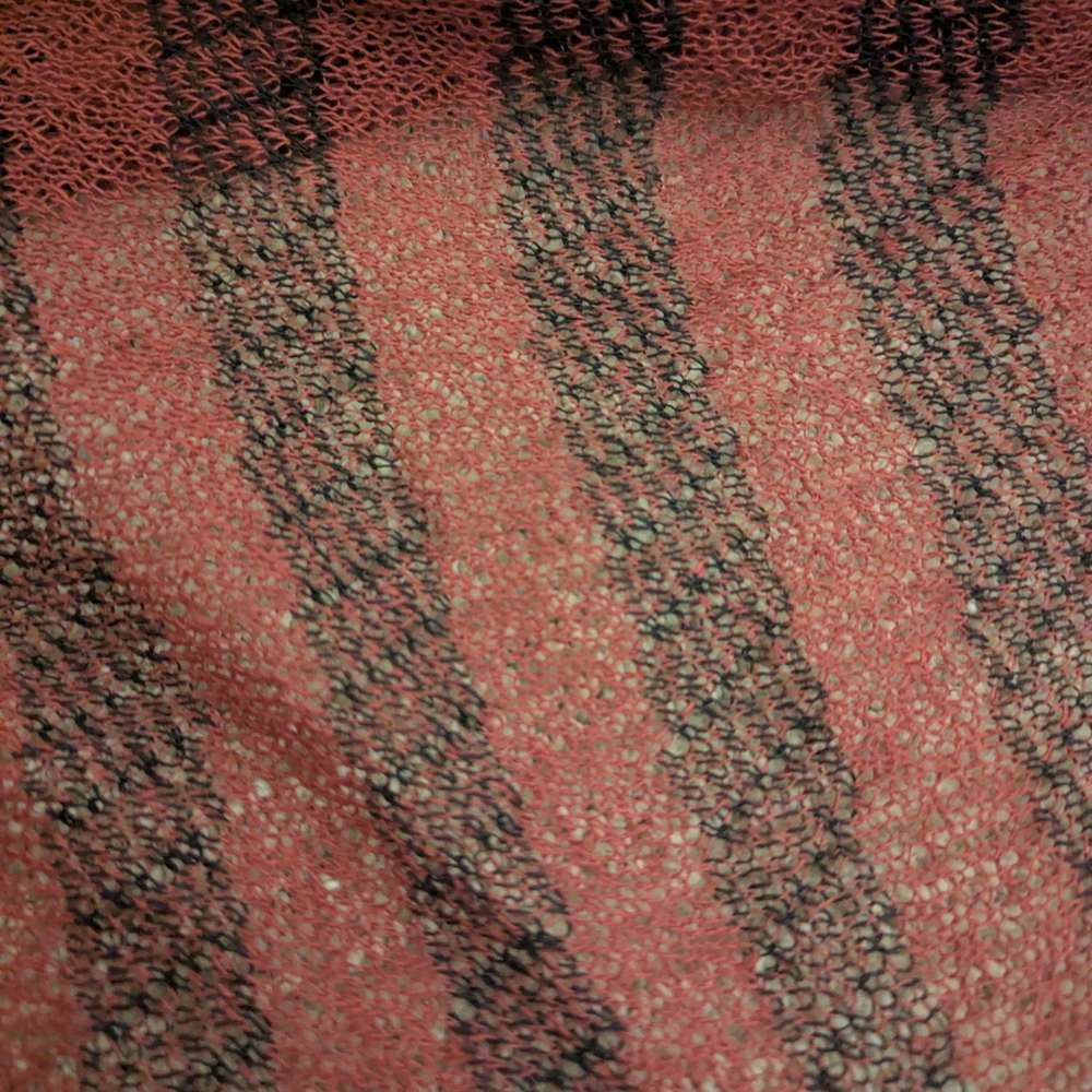 Charming Charlie Pink and Black Scarf